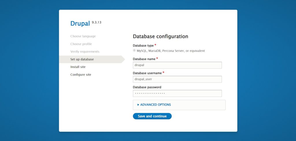 Database Configuration