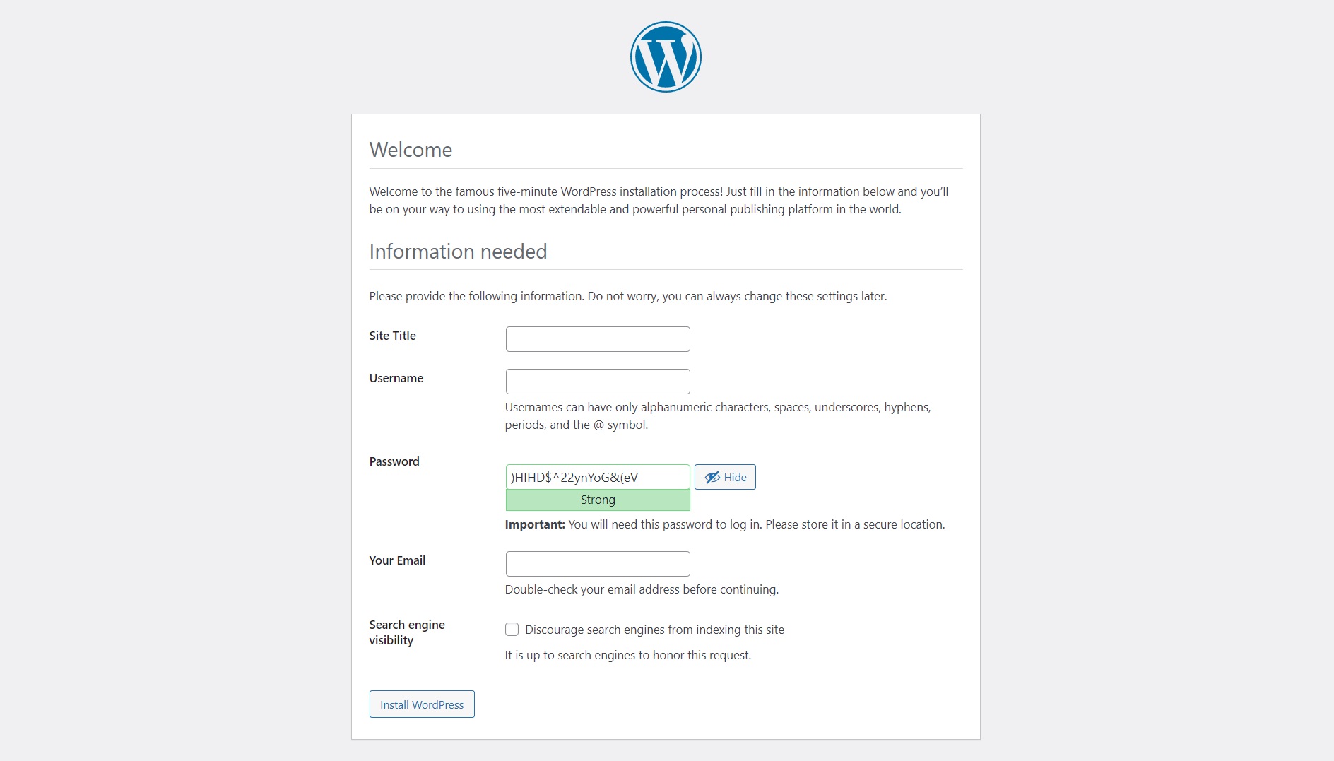 How to Install WordPress on AlmaLinux 9 - LinuxTuto