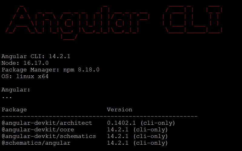 Angular CLI