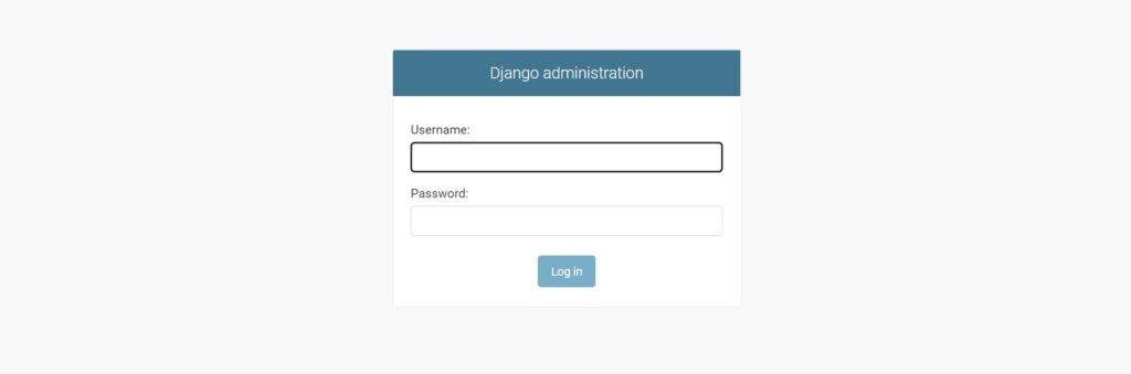 Django Admin