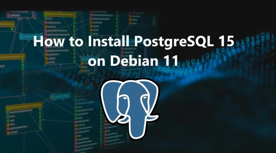 PostgreSQL 15 on Debian 11