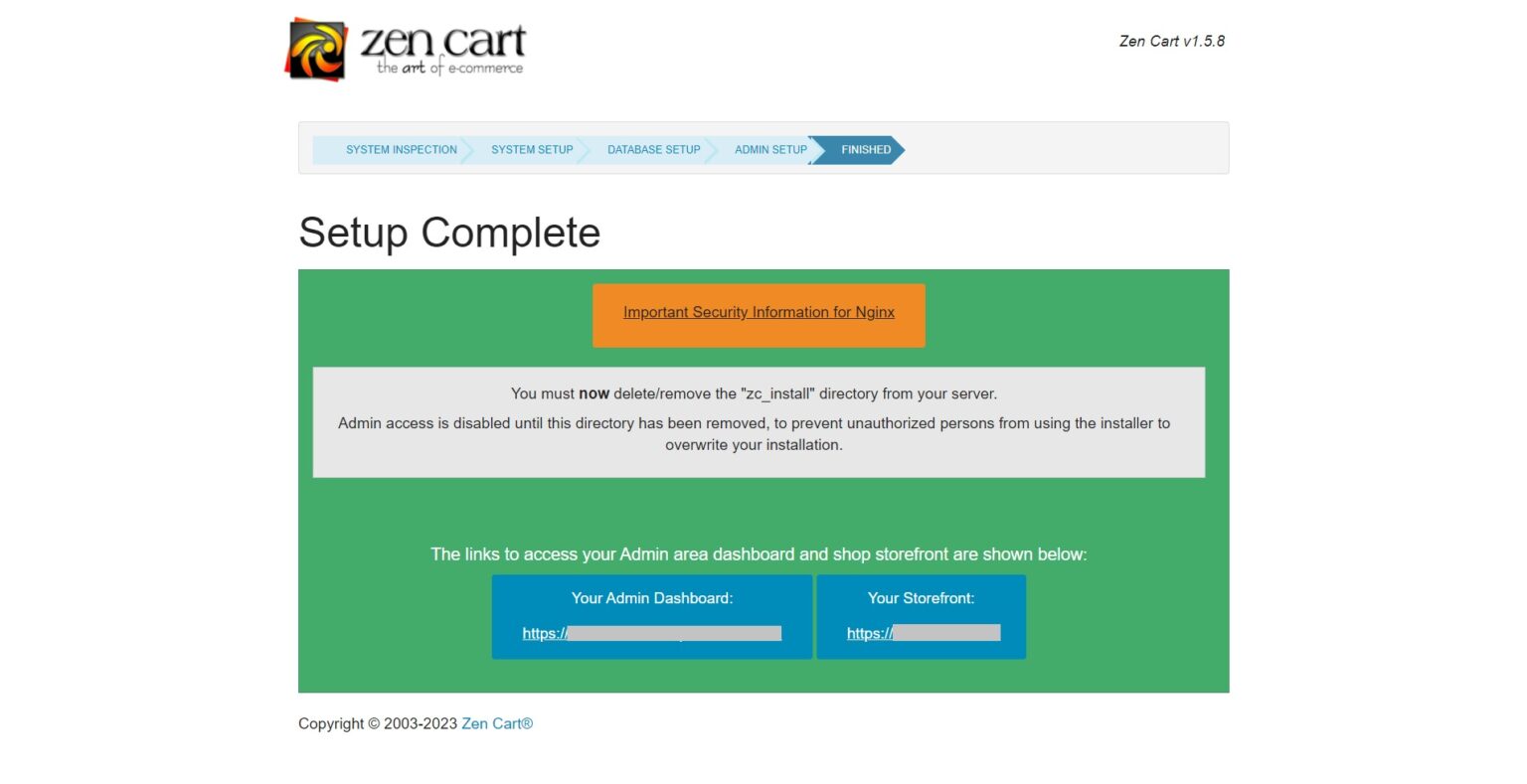 How to Install Zen Cart on Ubuntu 22.04 - LinuxTuto