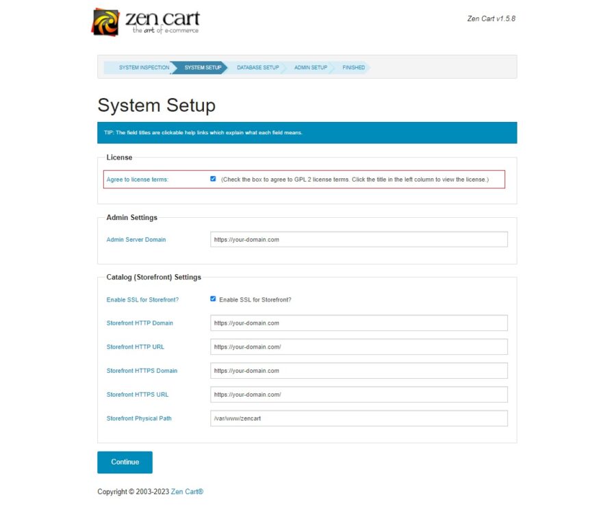 How to Install Zen Cart on Ubuntu 22.04 - LinuxTuto