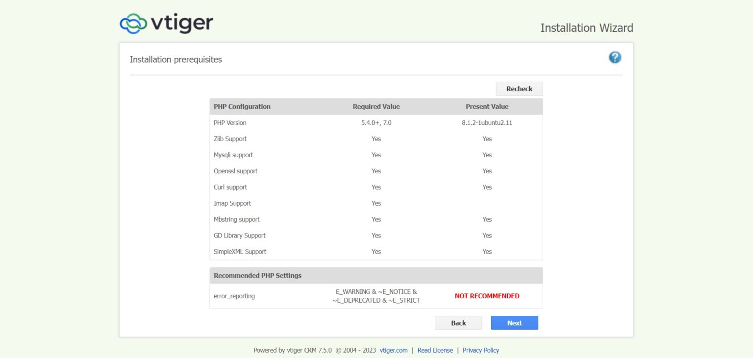 How to Install Vtiger CRM on Ubuntu 22.04 - LinuxTuto