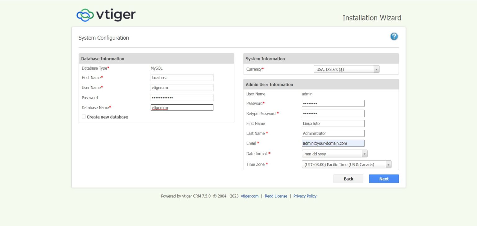 How to Install Vtiger CRM on Ubuntu 22.04 - LinuxTuto