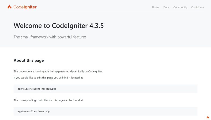 CodeIgniter 4