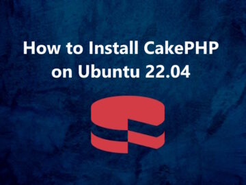 CakePHP on Ubuntu 22.04