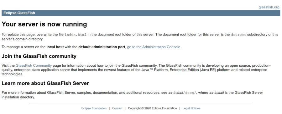 GlassFish Home Page