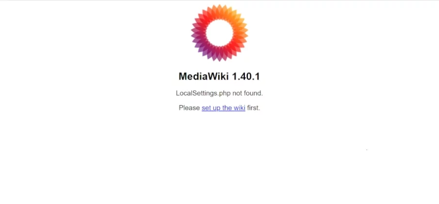 MediaWiki Setup