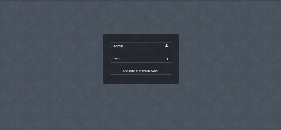 RainLoop administrator login page