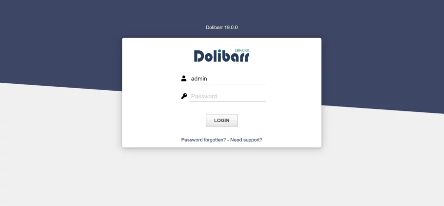 Login Page