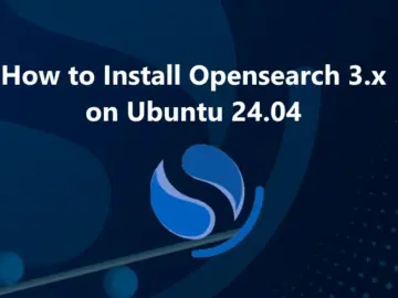 OpenSearch 3.x on Ubuntu 24.04