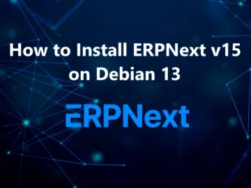 Install ERPNext v15 on Debian 13
